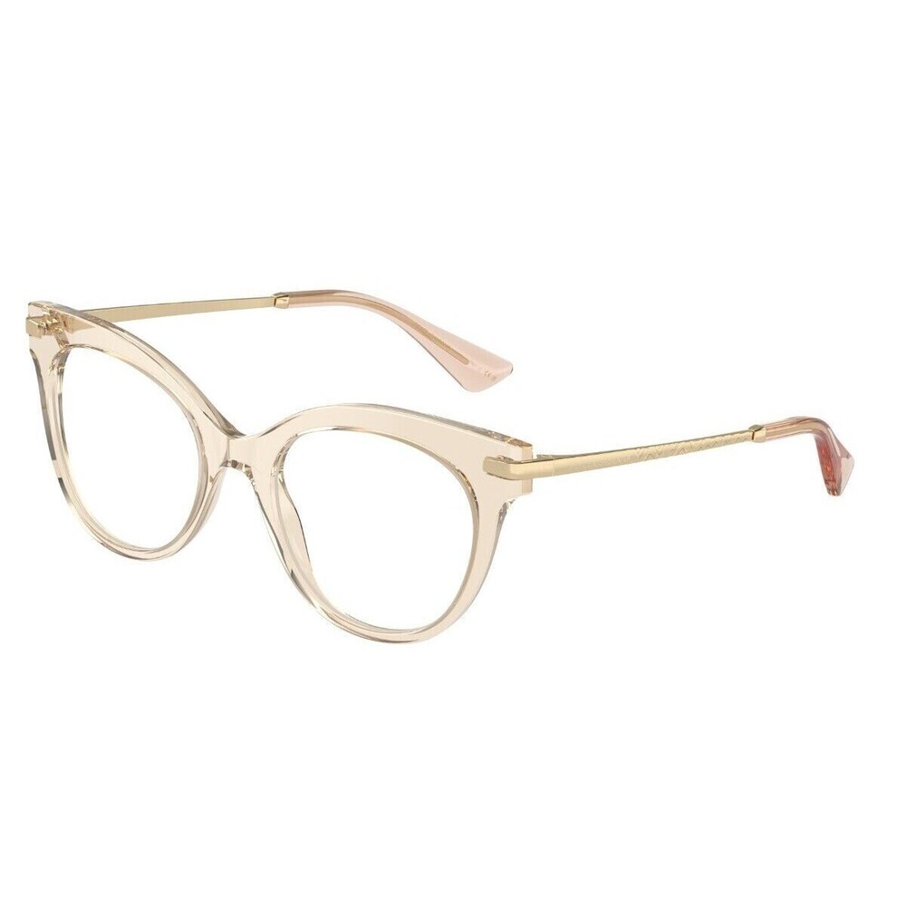 NWT Dolce & Gabbana 0DG3392-3432-52 Brown 52mm Eyeglasses